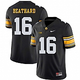 Iowa Hawkeyes 16 C.J Beathard Black College Football Jersey Dzhi,baseball caps,new era cap wholesale,wholesale hats